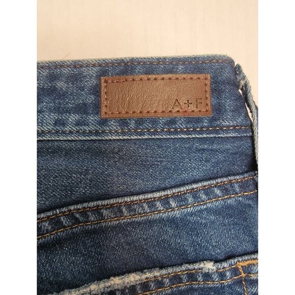Abercrombie & Fitch Jeans Womens 28 Ames Slim Boyfriend Mid Rise Distressed - Picture 10 of 10